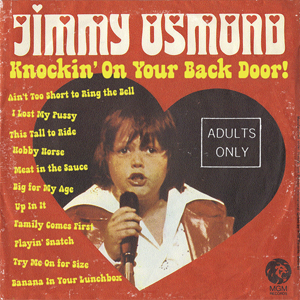 Adults Only Jimmy Osmond Back Door