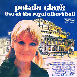 Albert Hall Dome Petula 1972