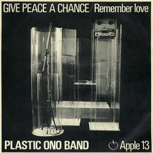 Apple 13 Plastic Ono Give Peace A Chance