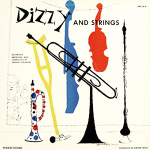 David Stone Martin Dizzy Gillespie Strings