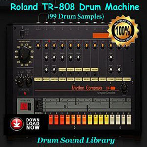 Drum Machine Roland TR808 Sampler