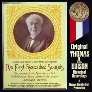 Edison First Recorded Sounds
