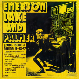 Long Beach Arena Emerson Lake Palmer 77