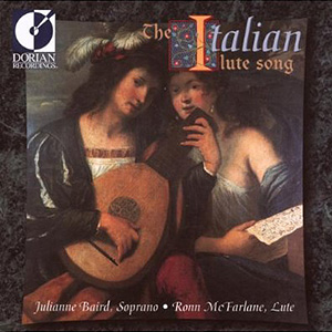 Lute Italian Song Baird McFarlane