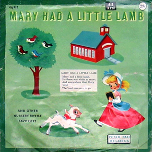 Mary Lamb Peter Pan Lyrics