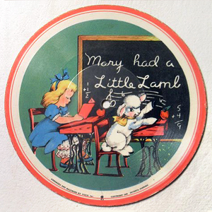 Mary Lamb VOCO Cardboard 1948