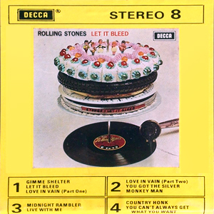 Rolling Stones Let It Bleed 8 Track