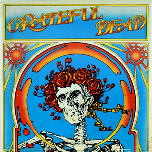 Rose Skull Grateful Dead