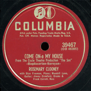 RosemaryClooneyComeOnaMyHouse1951