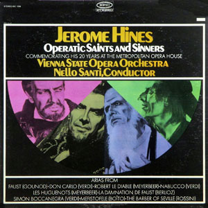 Saints Sinners Operatic Jerome Hines