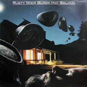 Saloon Black Hat Rusty Wier