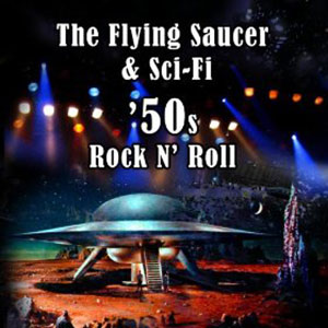 Saucer Sci Fi 50s Rock