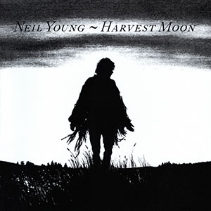 Silhouette Neil Young Harvest Moon