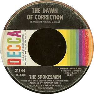 SpokesmenDawnOfCorrection1965