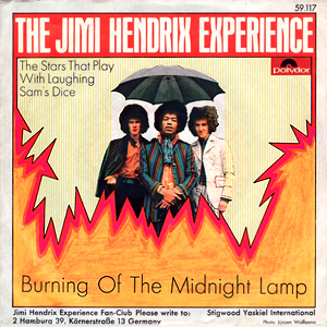 Umbrella Jimi Hendrix Midnight Lamp