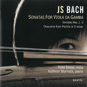 Viola Bach Sonatas Yuko Inoue
