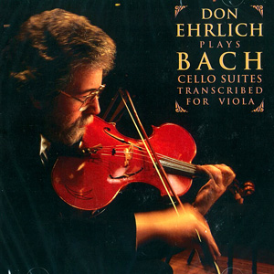 Viola Don Ehrlich Plays Bach