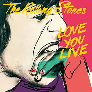 Warhol 36 Rolling Stones Love You Live