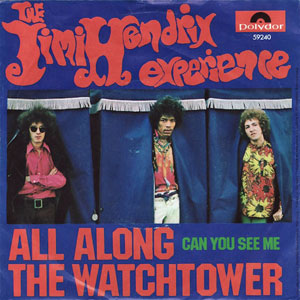 all along the watchtower jimi hendrix single