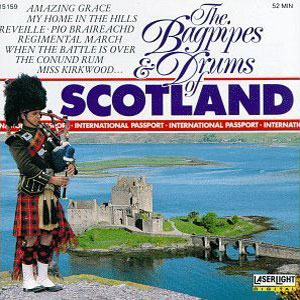 bagpipes drums of scotland laserlight