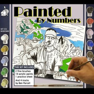 ben parcell painted by numbers