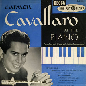 carmen cavallaro at the piano