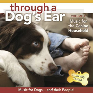 dog calm through a dogs ear