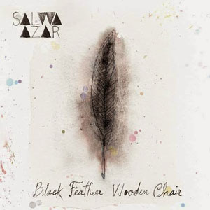 feather black wooden chair salwa azar