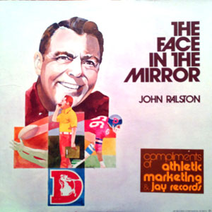 football john ralston face in mirror