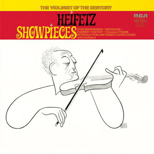 hirshfield heifetz show pieces