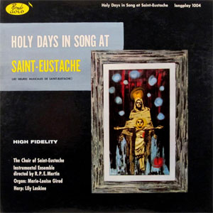 holy days in song at saint eustache