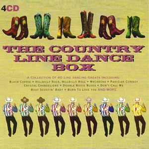 line dance country box 4cd