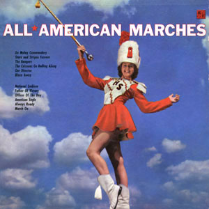 majorette all american marches