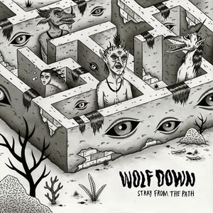 maze wolf down stray from path
