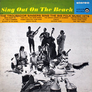 on the beach sing out troubador singers
