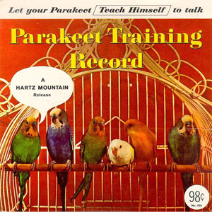 parakeet training record hartz