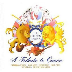 queen tribute crown jewels