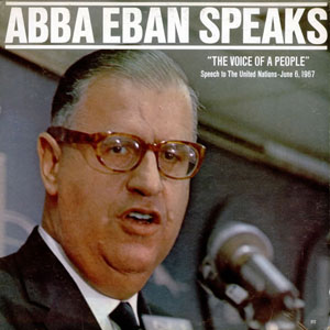 speaks abba eban