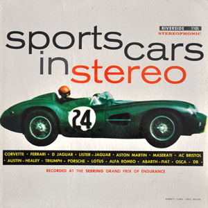 sports cars in stereo