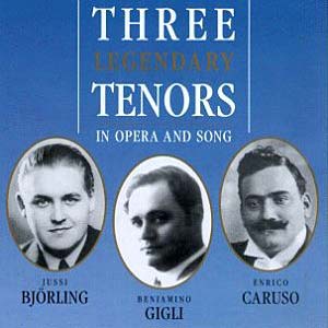 three legendary tenors