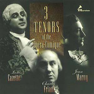 three tenors opera comique