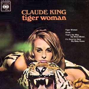 tiger rug woman claude king