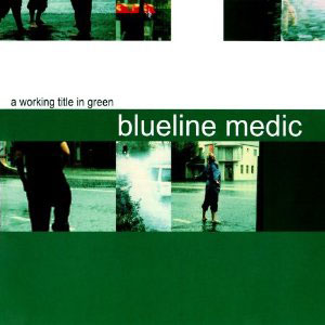 title working in green blueline medic