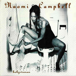 toilet naomi campbell baby woman