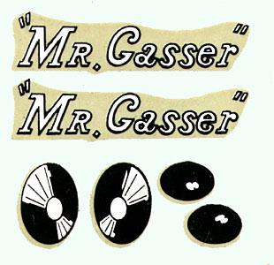 Mr. Gasser Decals